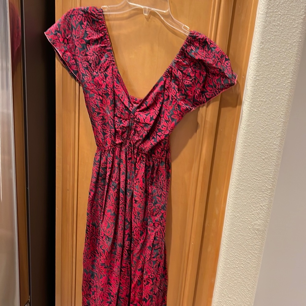 Red Hawaiian style sundress